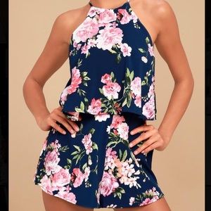 Floral romper